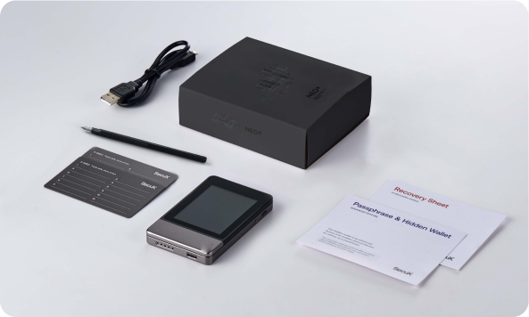 Cryptohashixx Neo-X what's in the box